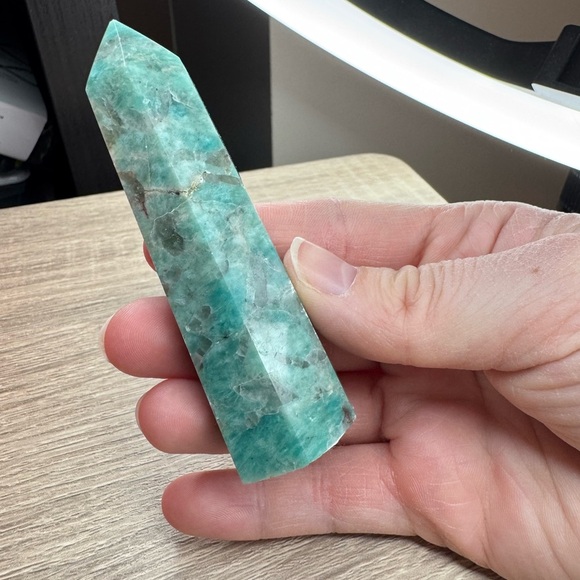 Amazonlite Crystal Tower - Picture 1 of 1